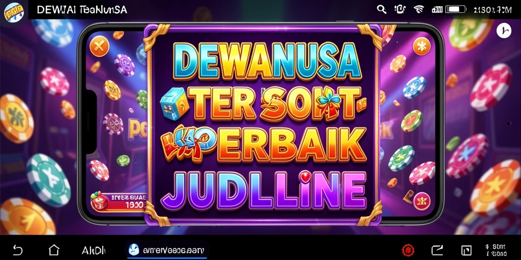 Tampilan gameplay DEWANUSA yang menakjubkan dan penuh warna.