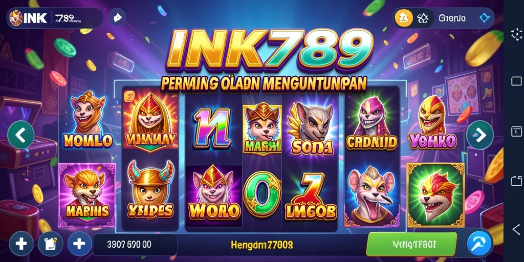 Screenshot gameplay INK789 menampilkan momen seru dan kemenangan besar.