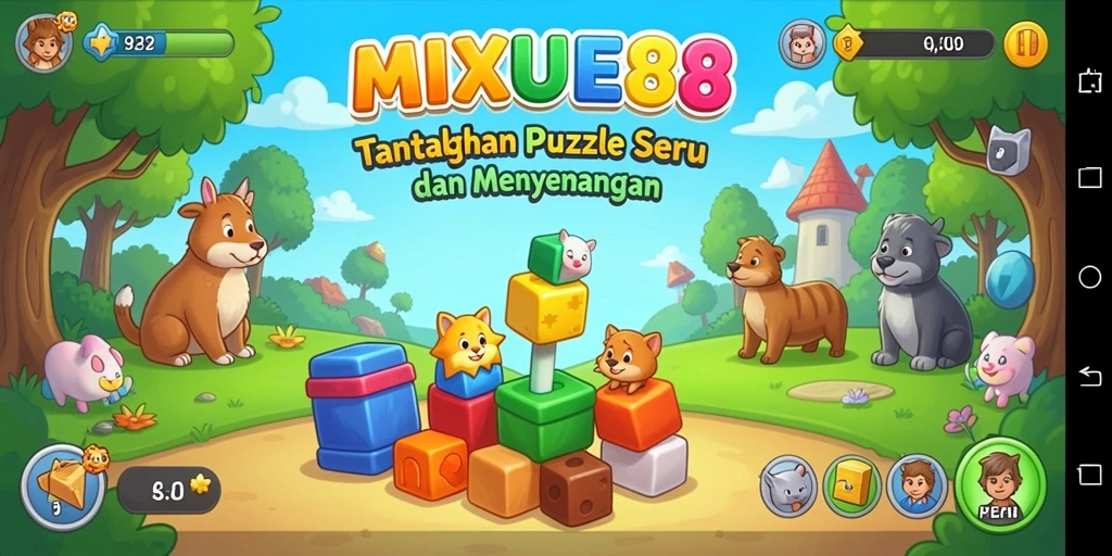 Tampilan gameplay MIXUE88 yang menantang dan menarik.