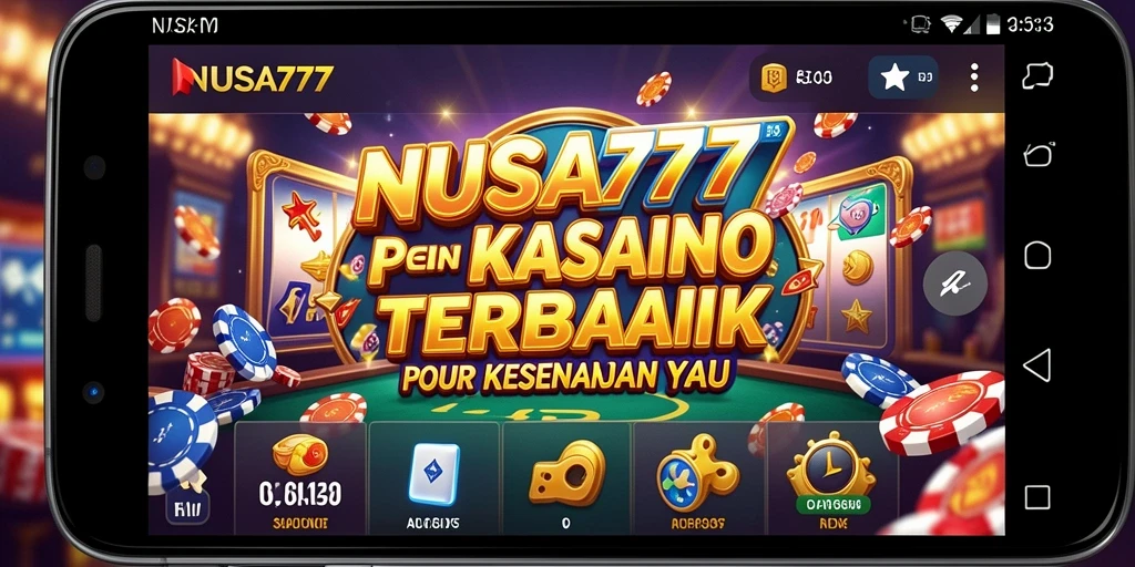 Tampilan gameplay menarik dari NUSA777 dalam kategori Kasino.